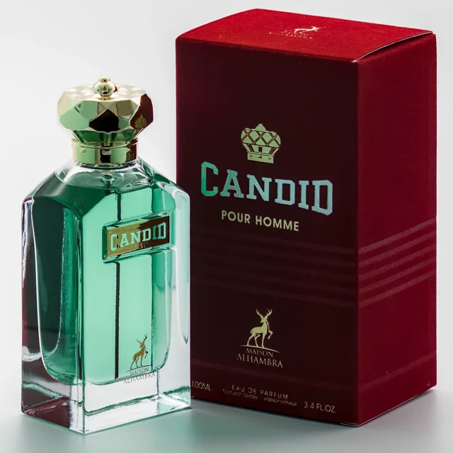 کندید پور هوم الحمبرا-Candid Pour Homme Maison Alhambra EDP 100ML-شیشه و جعبه عطر
