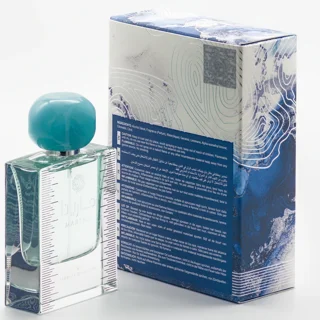 Marina Ard Al Zaafaran EDP 50ML - شیشه و جعبه عطر از پشت - هولوگرام اصالت کالا