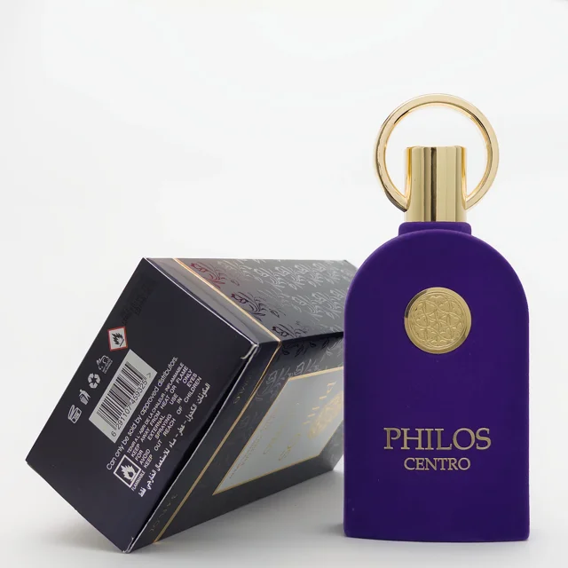 Philos Centro Maison Alhambra EDP 100ML-شیشه و جعبه عطر با بارکد و بچ کد
