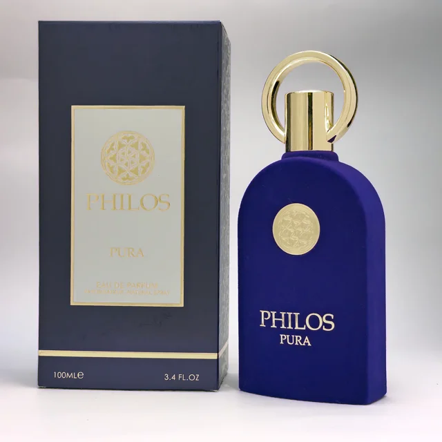 Philos Pura Maison Alhambra EDP 100ML- بطری و جعبه ادکلن