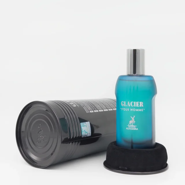 Glacier Pour Homme Maison Alhambra EDP 100ML - شیه و قوطی عطر از پایین